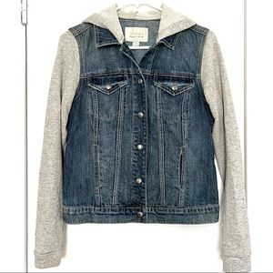 Hinge Jean Jacket with Hood, Small